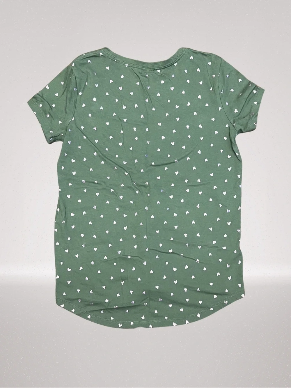 Girls Size 10-12 Shirt Bundle | Old Navy Heart Tee & Old Navy Luxe Striped Top